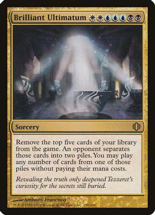 Brilliant Ultimatum Magic Shards of Alara