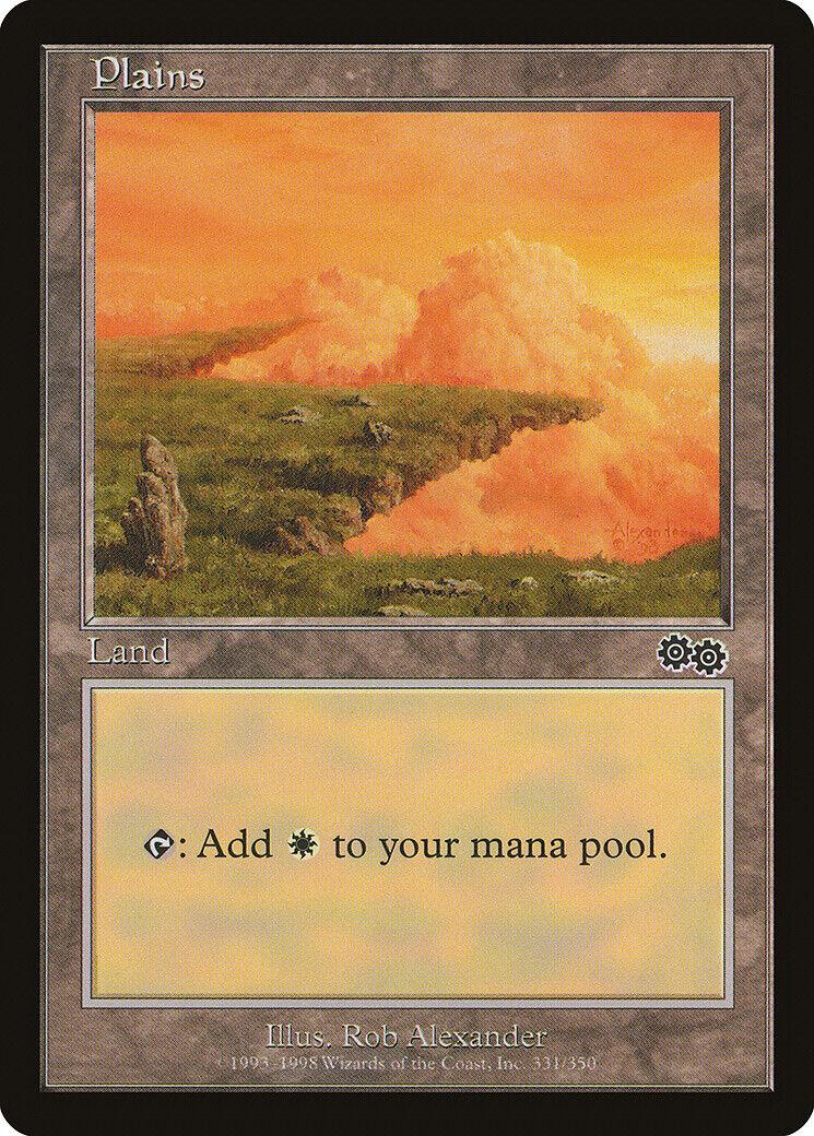 Plains #331 Magic Urzas Saga