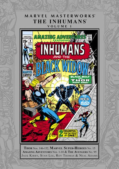 Marvel Masterworks: The Inhumans #1 (2009) Comic Books Marvel Masterworks: The Inhumans