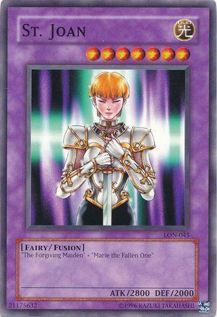 St. Joan LON-045 YuGiOh Labyrinth of Nightmare