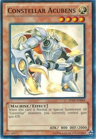 Constellar Acubens HA07-EN044 YuGiOh Hidden Arsenal 7: Knight of Stars