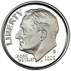 2009 S [CLAD PROOF] Coins Roosevelt Dime Prices