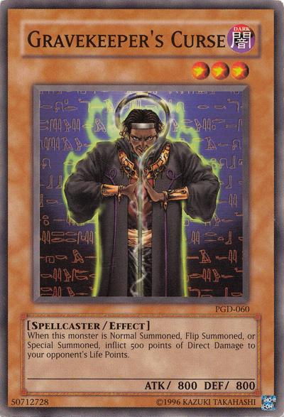 Gravekeeper's Curse PGD-060 YuGiOh Pharaonic Guardian