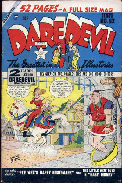 Daredevil Comics #62 (1950) Comic Books Daredevil Comics