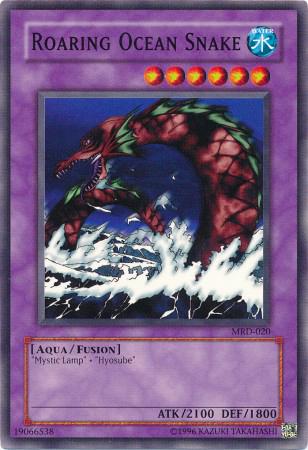 Roaring Ocean Snake MRD-020 YuGiOh Metal Raiders