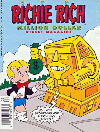 Richie Rich Million Dollar Digest #31 (1994) Comic Books Richie Rich Million Dollar Digest