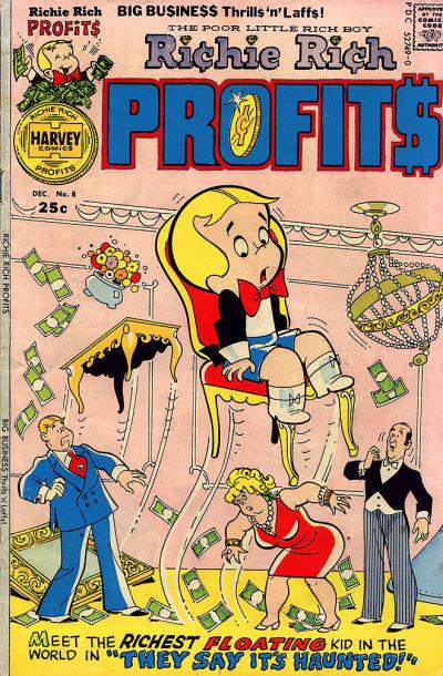Richie Rich Profits #8 (1975) Comic Books Richie Rich Profits