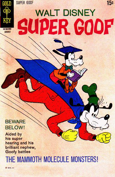 Walt Disney Super Goof #14 (1970) Comic Books Walt Disney Super Goof