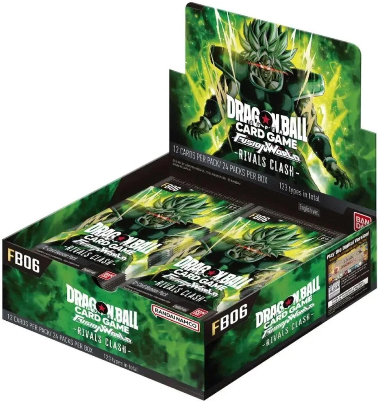 Booster Box Dragon Ball Super Rivals Clash