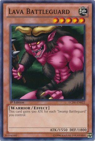Lava Battleguard LCJW-EN022 YuGiOh Legendary Collection 4: Joey's World Mega Pack