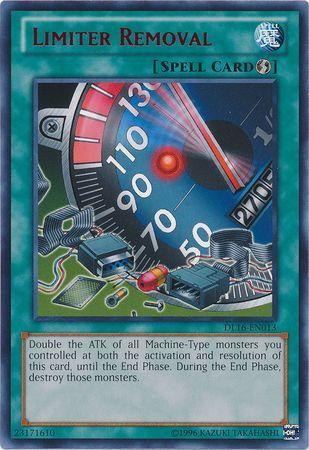 Limiter Removal DL16-EN013 YuGiOh Duelist League 16