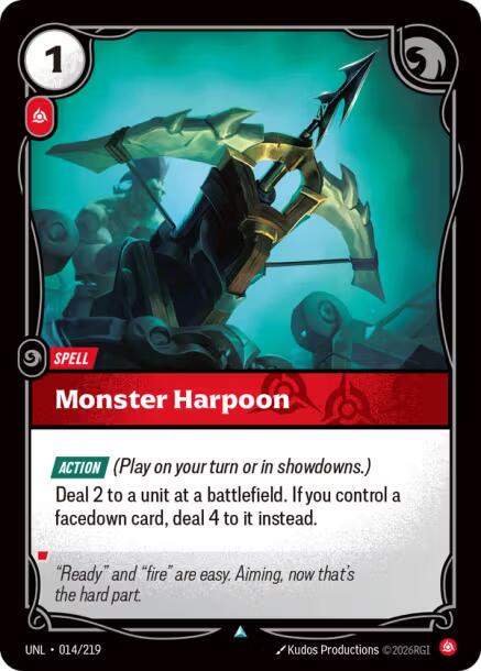 Monster Harpoon front