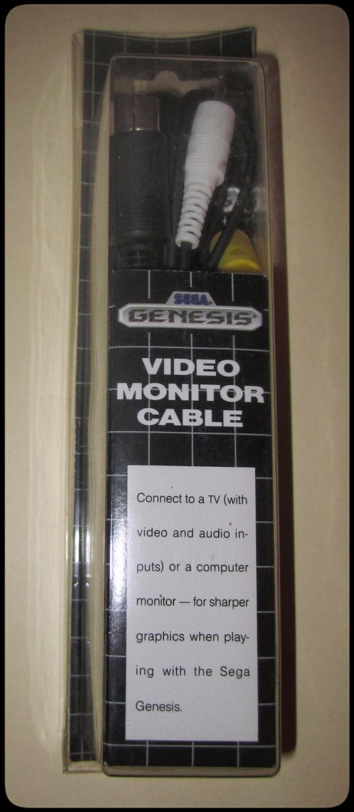 Video Monitor Cable Sega Genesis
