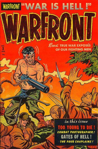 Warfront #3 (1952) Comic Books Warfront