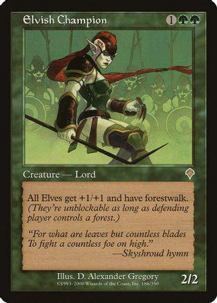 Elvish Champion #186 Magic Invasion