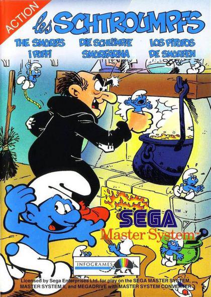Les Schtroumpfs PAL Sega Master System