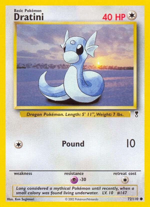 Dratini #72 Pokemon Legendary Collection