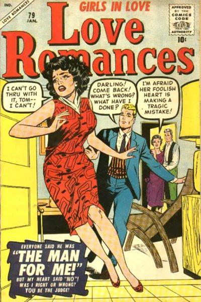 Love Romances #79 (1959) Comic Books Love Romances