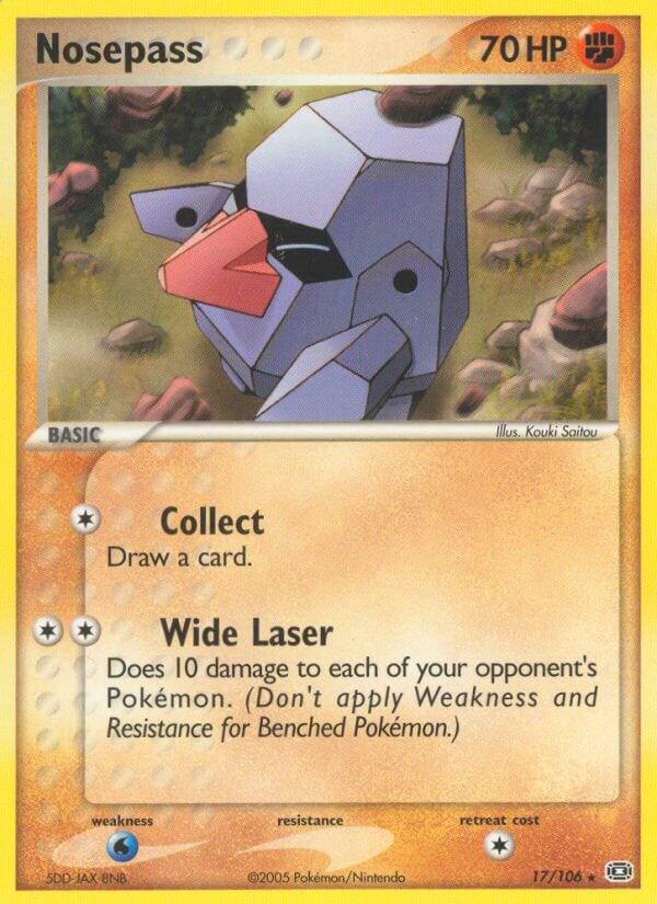Nosepass #17 Pokemon Emerald