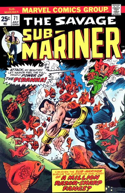 Sub-Mariner #71 (1974) Comic Books Sub-Mariner
