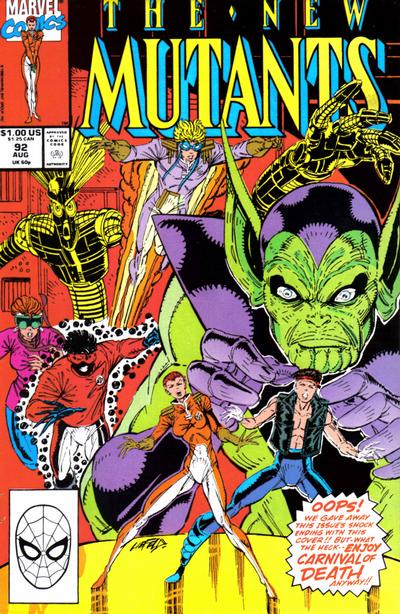 New Mutants #92 (1990) Comic Books New Mutants