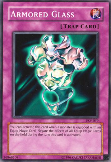 Armored Glass PSV-019 YuGiOh Pharaoh's Servant