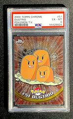 Dugtrio #51 Pokemon 2000 Topps Chrome Prices