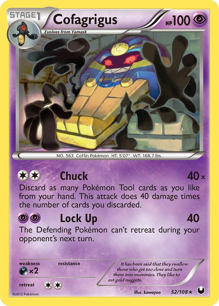 Cofagrigus #52 Pokemon Dark Explorers