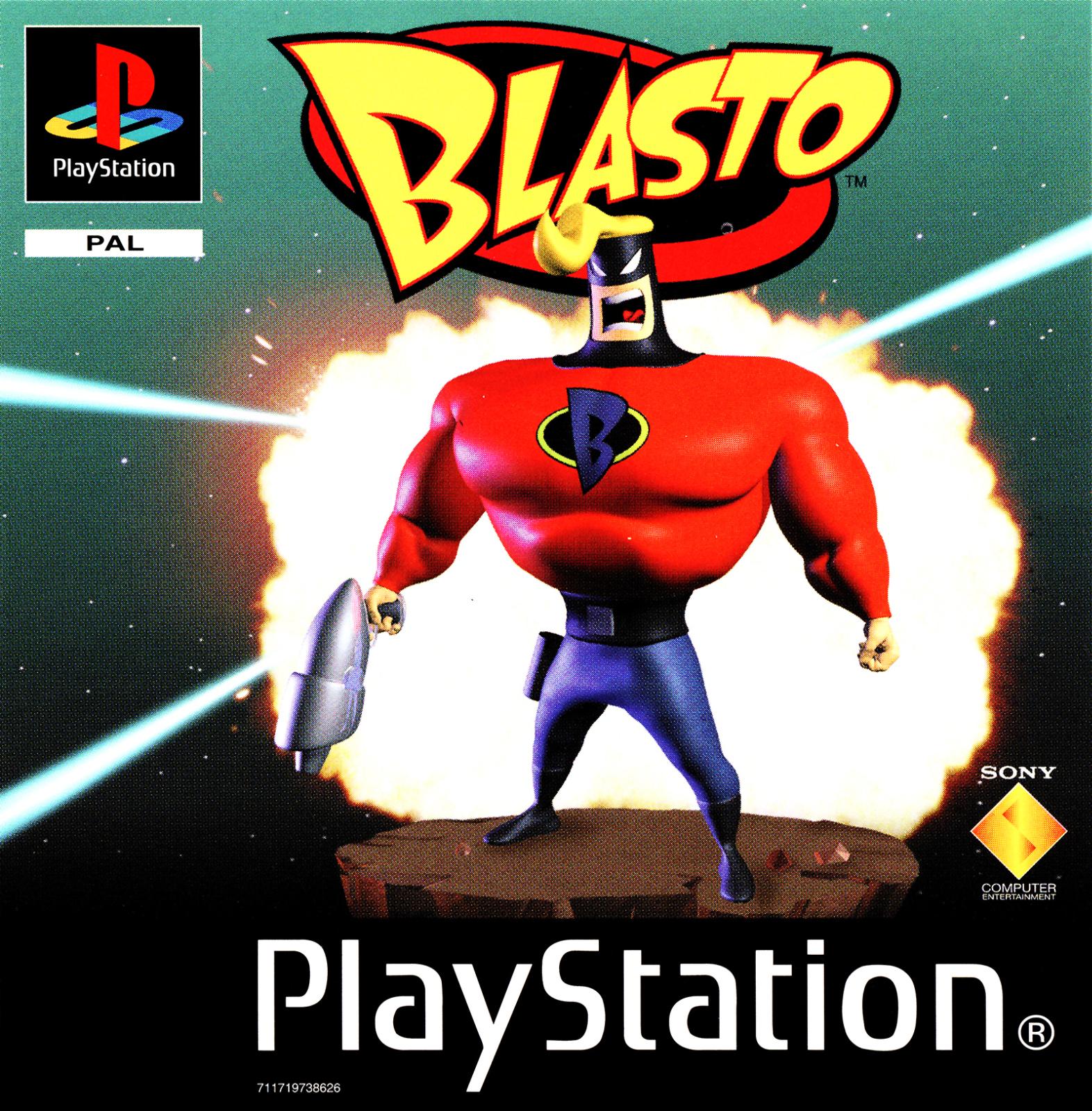 Blasto PAL Playstation