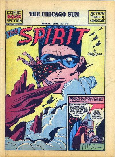 Spirit #4/30/1944 (1944) Comic Books Spirit