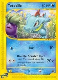 Totodile #134 Pokemon Expedition