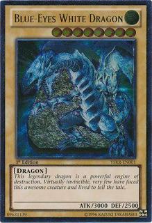 Blue-Eyes White Dragon YSKR-EN001