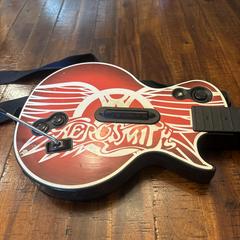 XBOX 360 Wireless Les Paul Guitar Hero Aerosmith Controller Red Octane Xbox 360 Prices