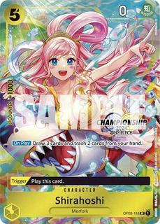 Shirahoshi OP03-116