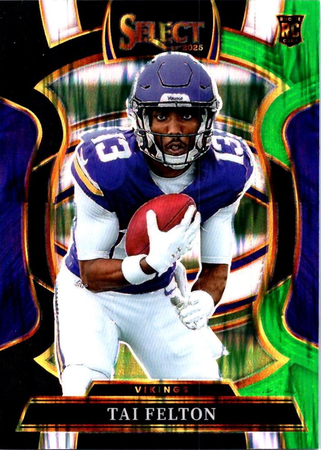 Tai Felton [Black Green Prizm Shock] #64
