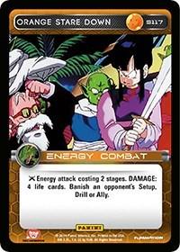 Orange Stare Down S117 Dragon Ball Z Premier Set