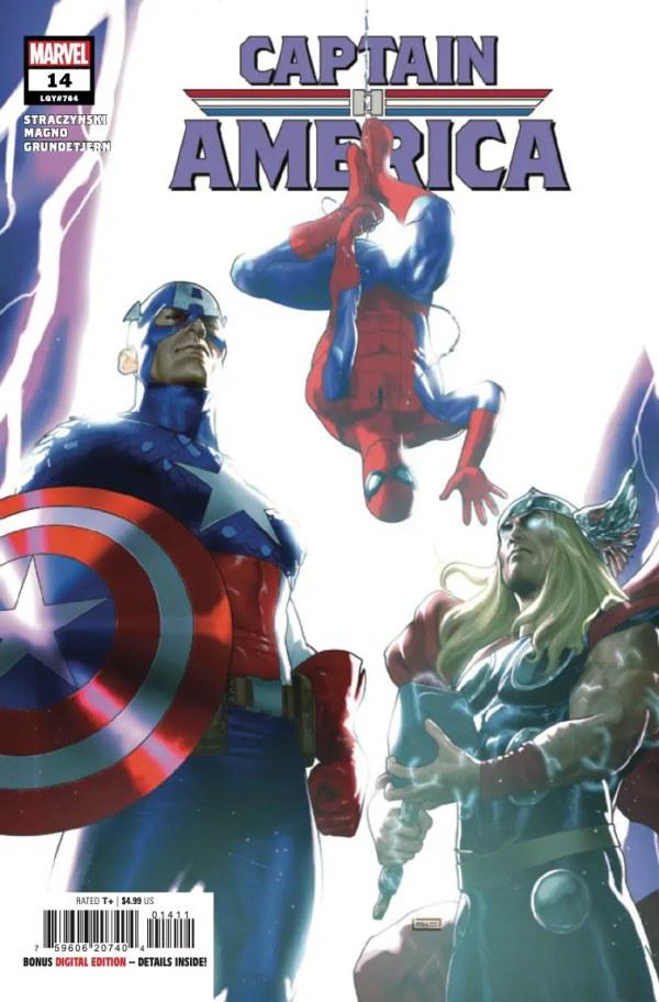 Captain America #14 (2024) Comic Books Captain America