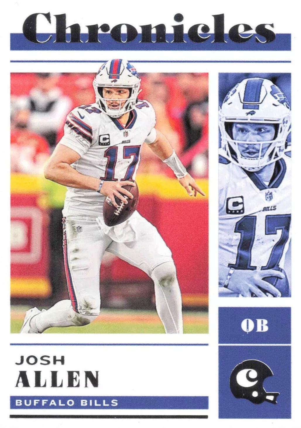Josh Allen #1 Football Cards 2022 Panini Chronicles