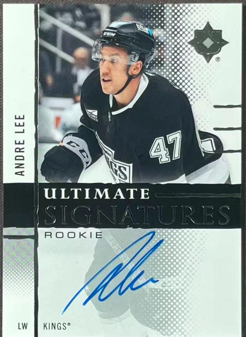 Andre Lee #URS-AL 2024 Ultimate Collection Rookie Signature Hockey