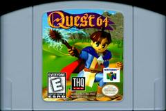 Quest 64 | Cartridge - Front (North America) | Quest 64 Nintendo 64