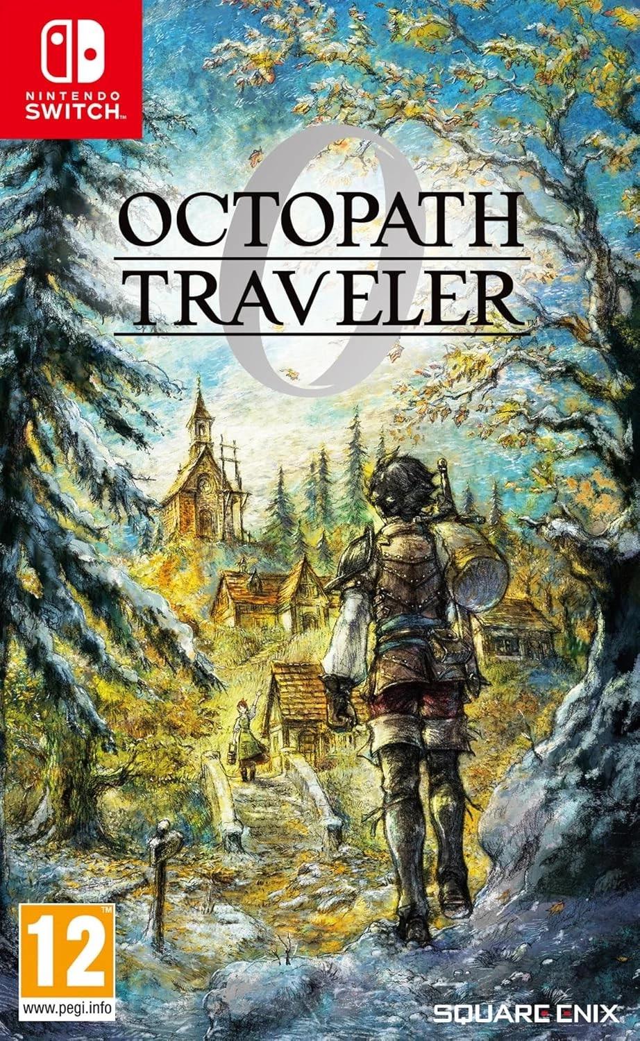 Carátula de Octopath Traveler 0 para Switch (edición PAL España)