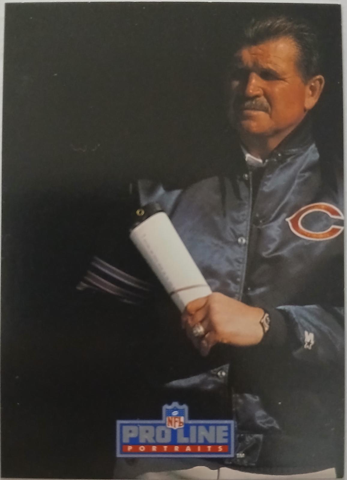 Mike Ditka #89 Football Cards 1991 Proline Portraits