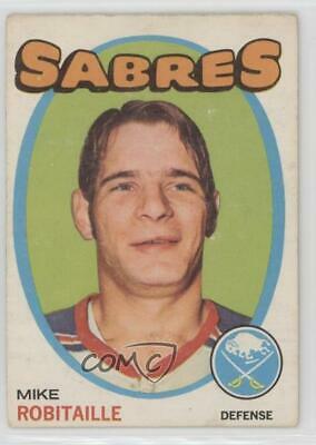 Mike Robitaille #8 Hockey Cards 1971 O-Pee-Chee