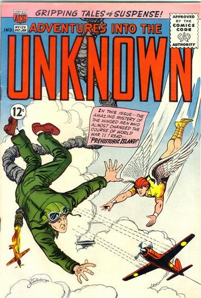 Adventures into the Unknown #129 (1961) Comic Books Adventures into the Unknown