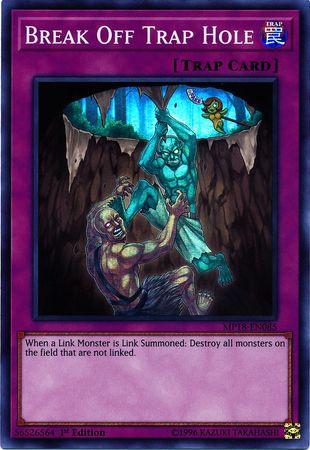Break Off Trap Hole MP18-EN085 YuGiOh 2018 Mega-Tin Mega Pack