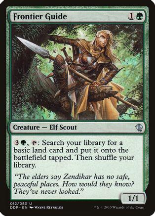 Frontier Guide Magic Zendikar vs Eldrazi