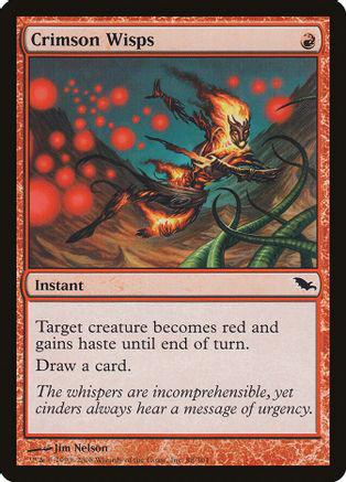 Crimson Wisps Magic Shadowmoor