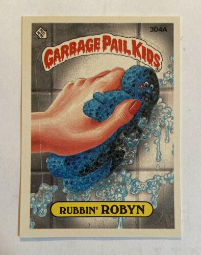 Rubbin' ROBYN #304A 1987 Garbage Pail Kids