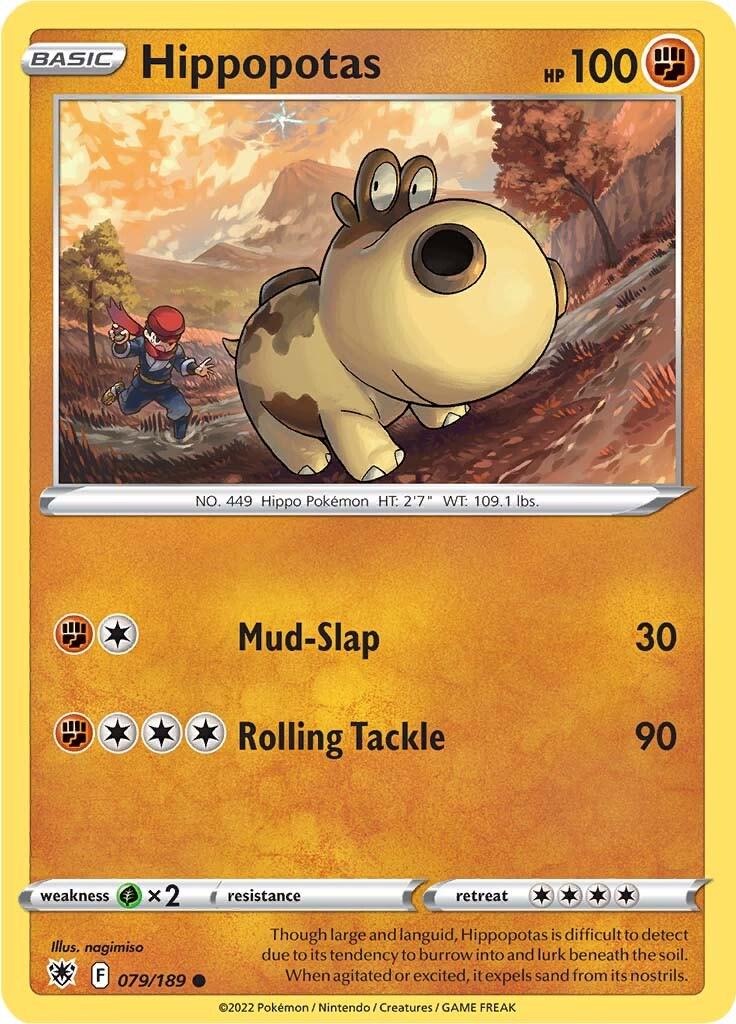 Hippopotas #79 Pokemon Astral Radiance