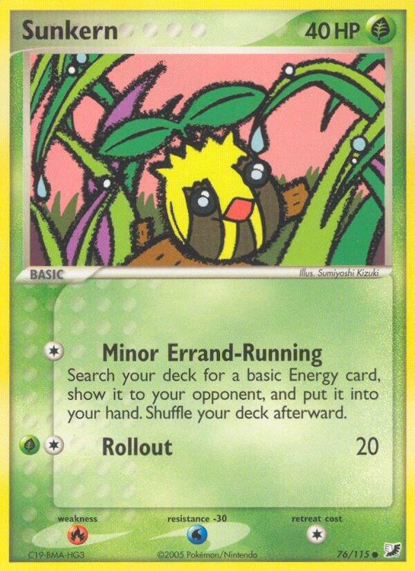 Sunkern #76 Pokemon Unseen Forces